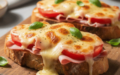 Parisian Ham, Gruyère & Tomato Melt