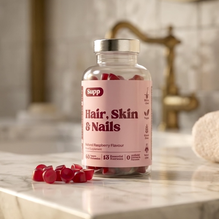 Supp Montmorency Cherry Extract infront of river and bridge