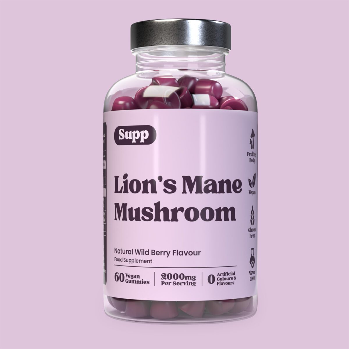 Supp Lions Mane Gummies
