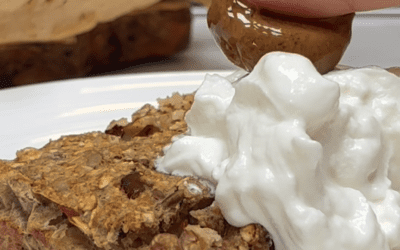 Banana and Date Oat Baked Squares