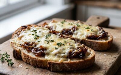 French Onion Gruyère Toasts