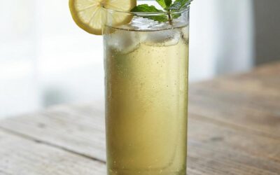Korean Ginger Green Tea Spritz