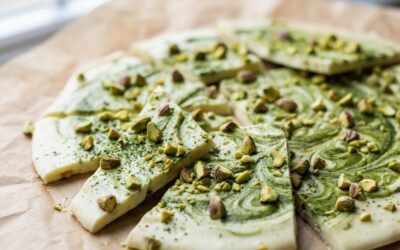 Matcha White Chocolate Bark