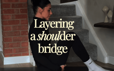 Deep Core & Glute Stability · 8-Minute Shoulder Bridge Flow