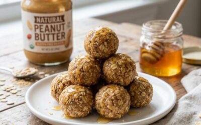 Gluten-Free Oat & Peanut Butter Energy Bites