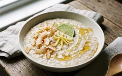 Coconut, Lemongrass & Ginger Breakfast Porridge