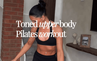 20-Minute Toned Upper Body Pilates Workout With Dumbbells