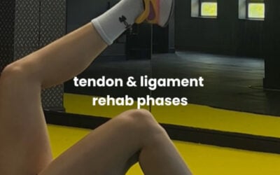 How to Structure Tendon and Ligament Rehab